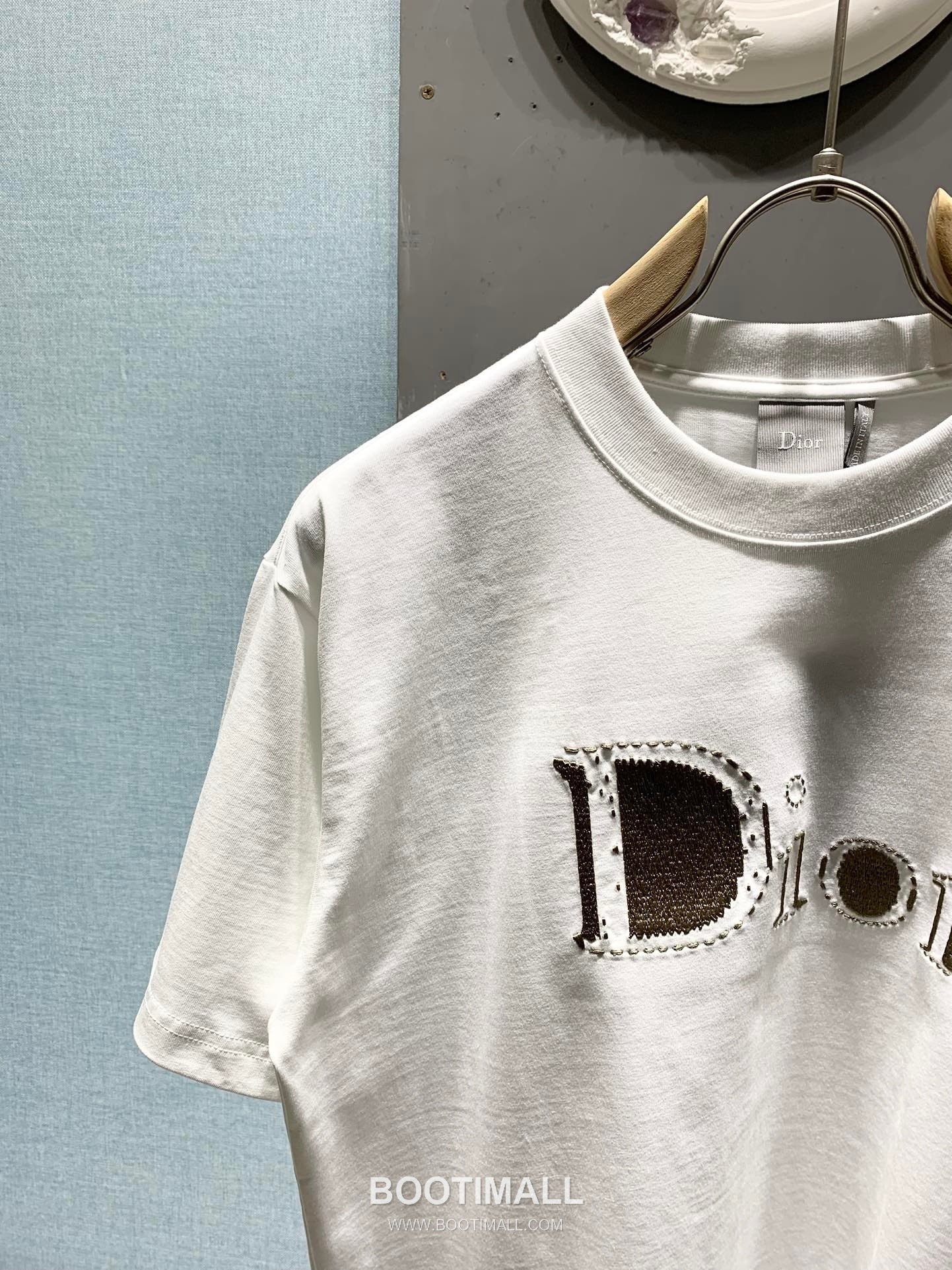 Dior SS26 Reverse Embroidered Cotton T-Shirt 디올 SS26 리버스 자수 코튼 티셔츠 15