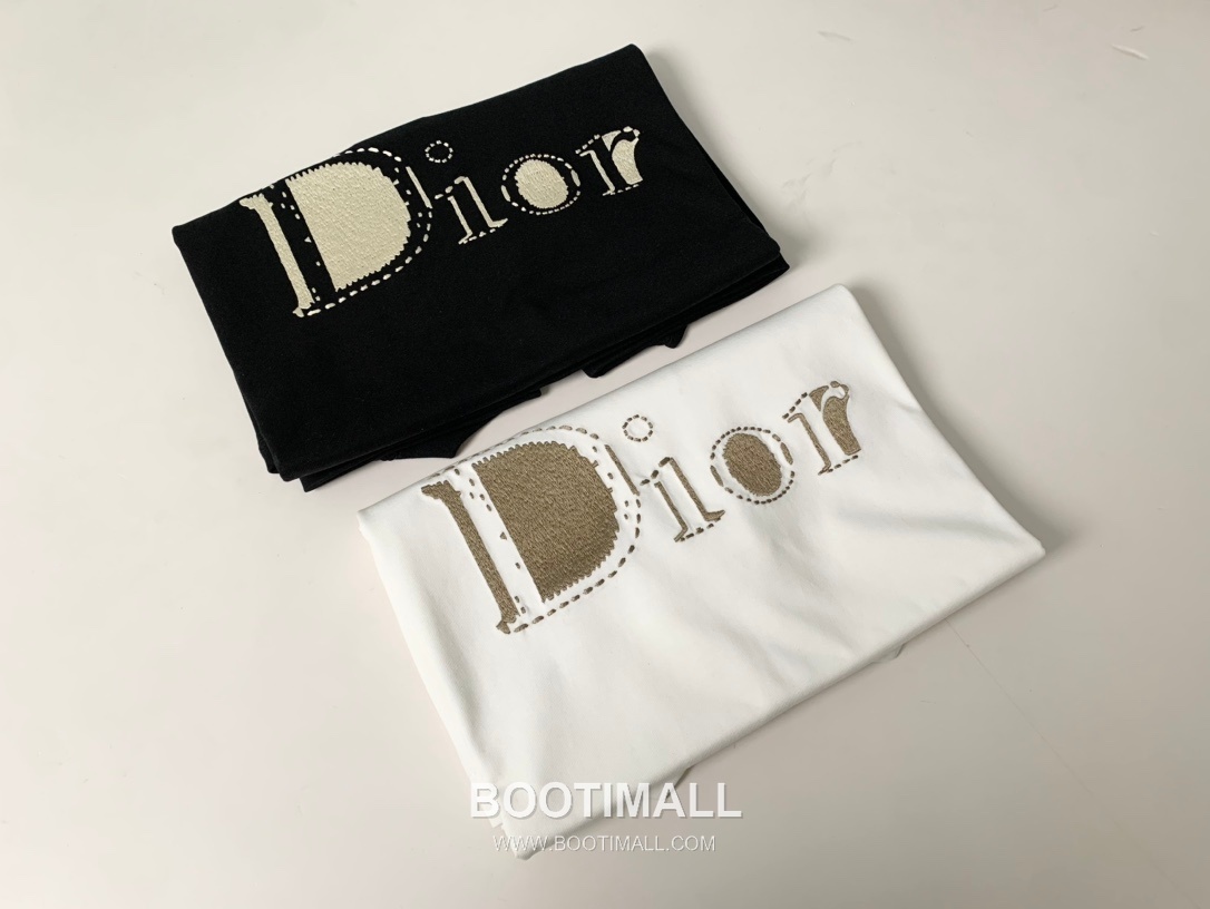 Dior SS26 Reverse Embroidered Cotton T-Shirt 디올 SS26 리버스 자수 코튼 티셔츠 4