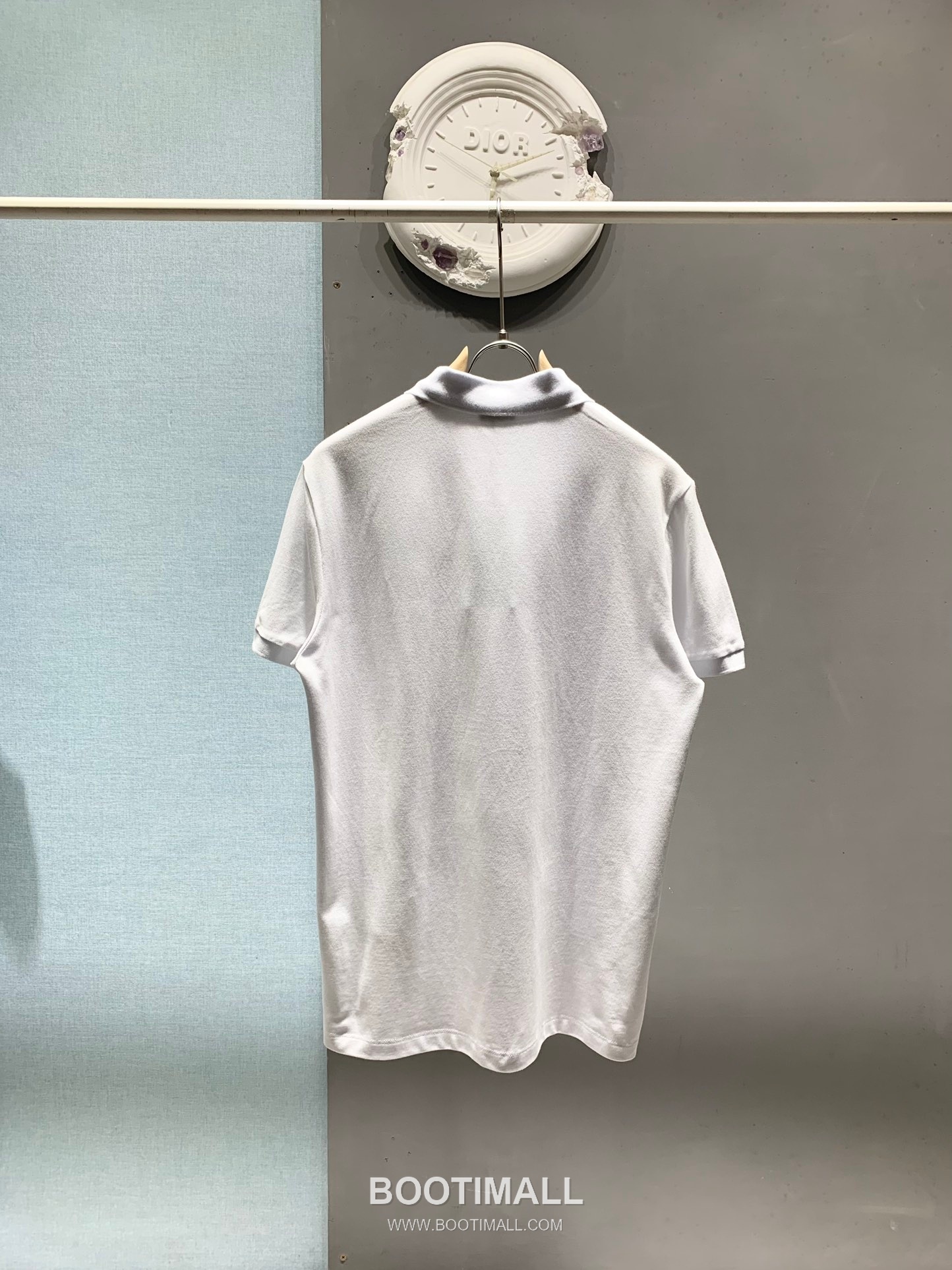 Fendi SS26 Metal FF Logo Piqué Cotton Polo Shirt 펜디 SS26 메탈 FF 로고 피케 코튼 폴로 셔츠 7