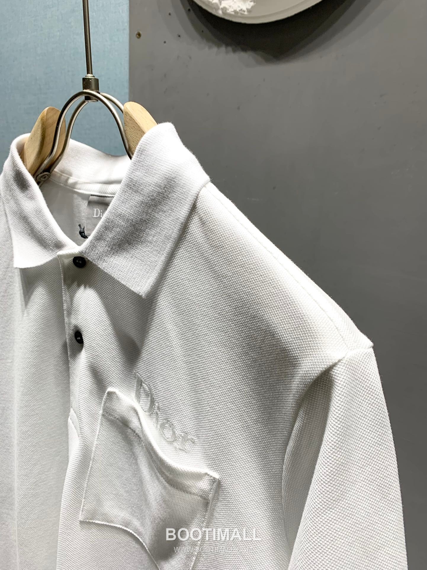 Dior SS26 Tone-on-Tone Embroidered Piqué Cotton Polo Shirt 디올 SS26 톤온톤 자수 피케 코튼 폴로 셔츠 4