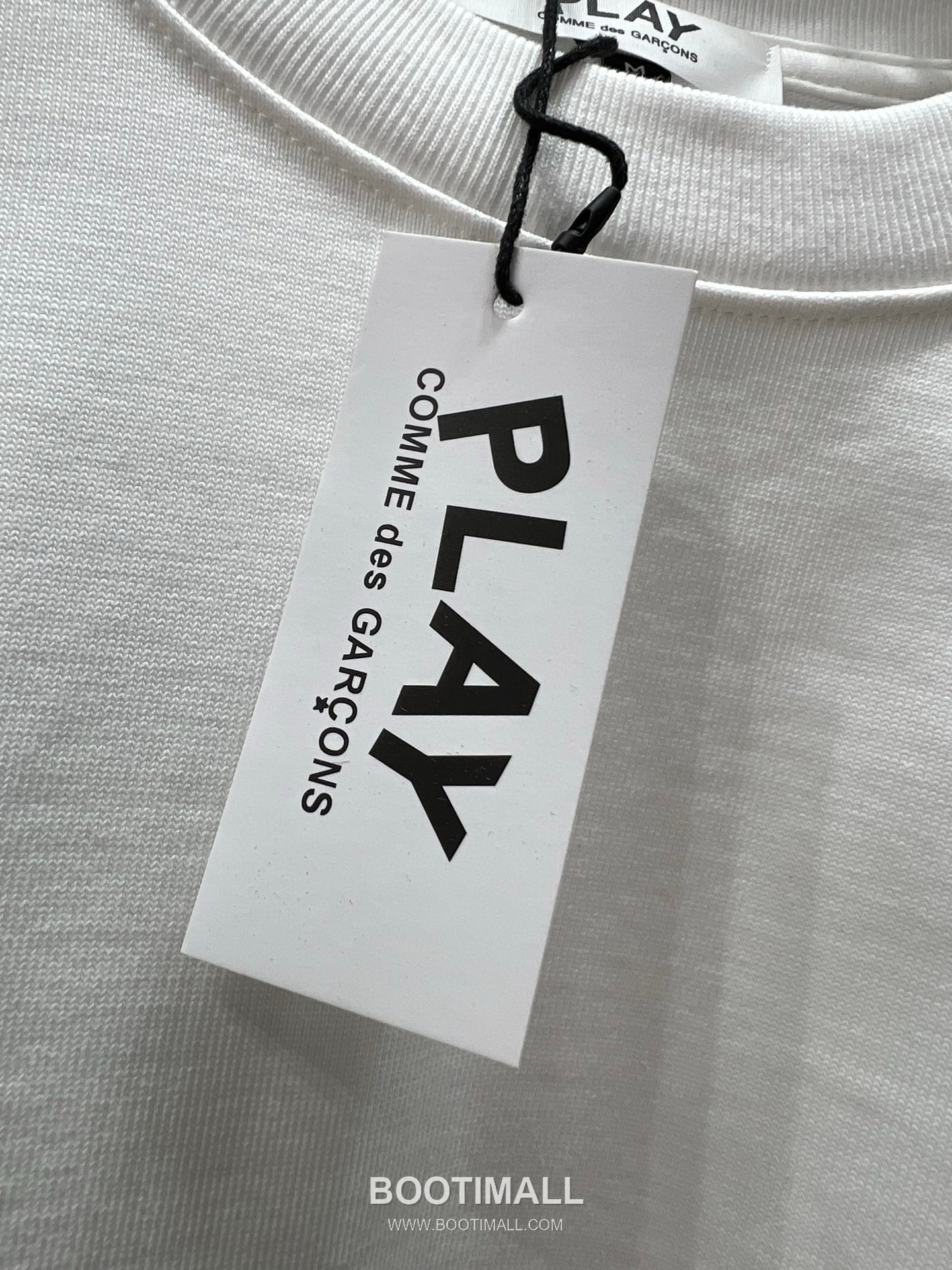 Comme des Garçons Play SS26 Heart Eyes Embroidered Heavy Cotton T-Shirt 꼼데가르송플레이 SS26 하트 아이즈 자수 헤비 코튼 티셔츠 AMC6842 13