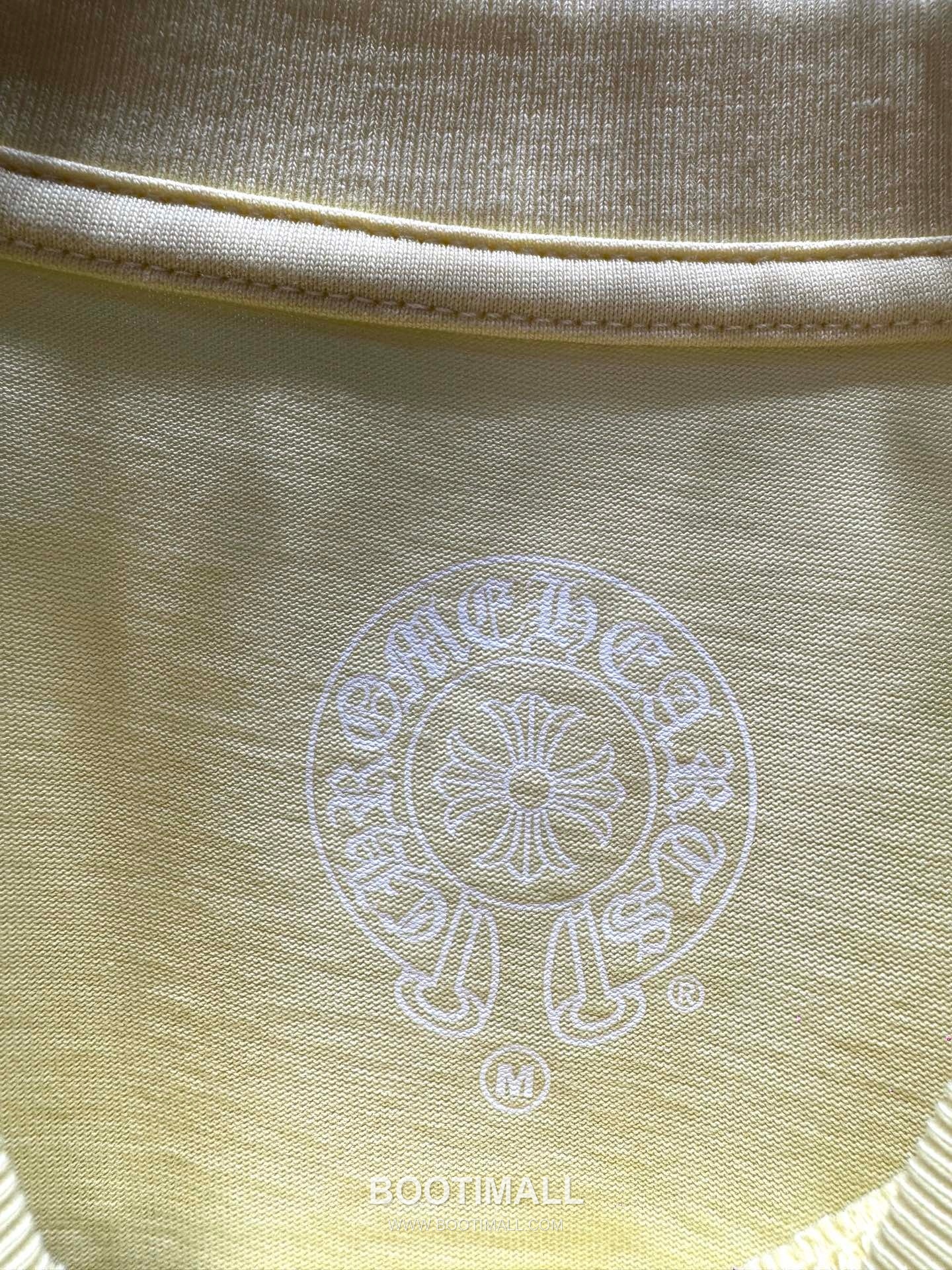 Chrome Hearts SS26 Distressed Horseshoe Discharge Print Cotton T-Shirt 크롬하츠 SS26 디스트로이드 호스슈 프린트 코튼 티셔츠 XL13501 6