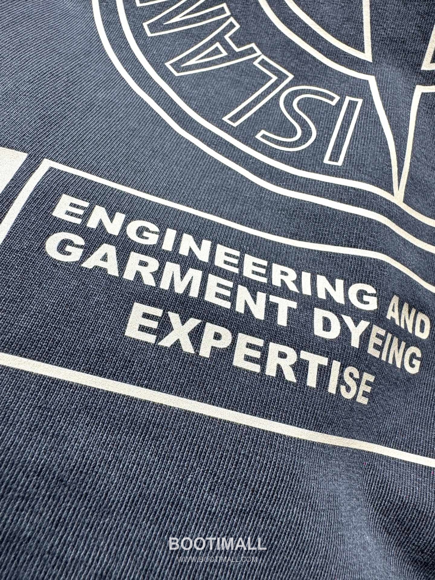 Stone Island SS26 Compass Logo Print Heavy Cotton T-Shirt 스톤아일랜드 SS26 컴퍼스 로고 프린트 헤비 코튼 티셔츠 WG26881 8