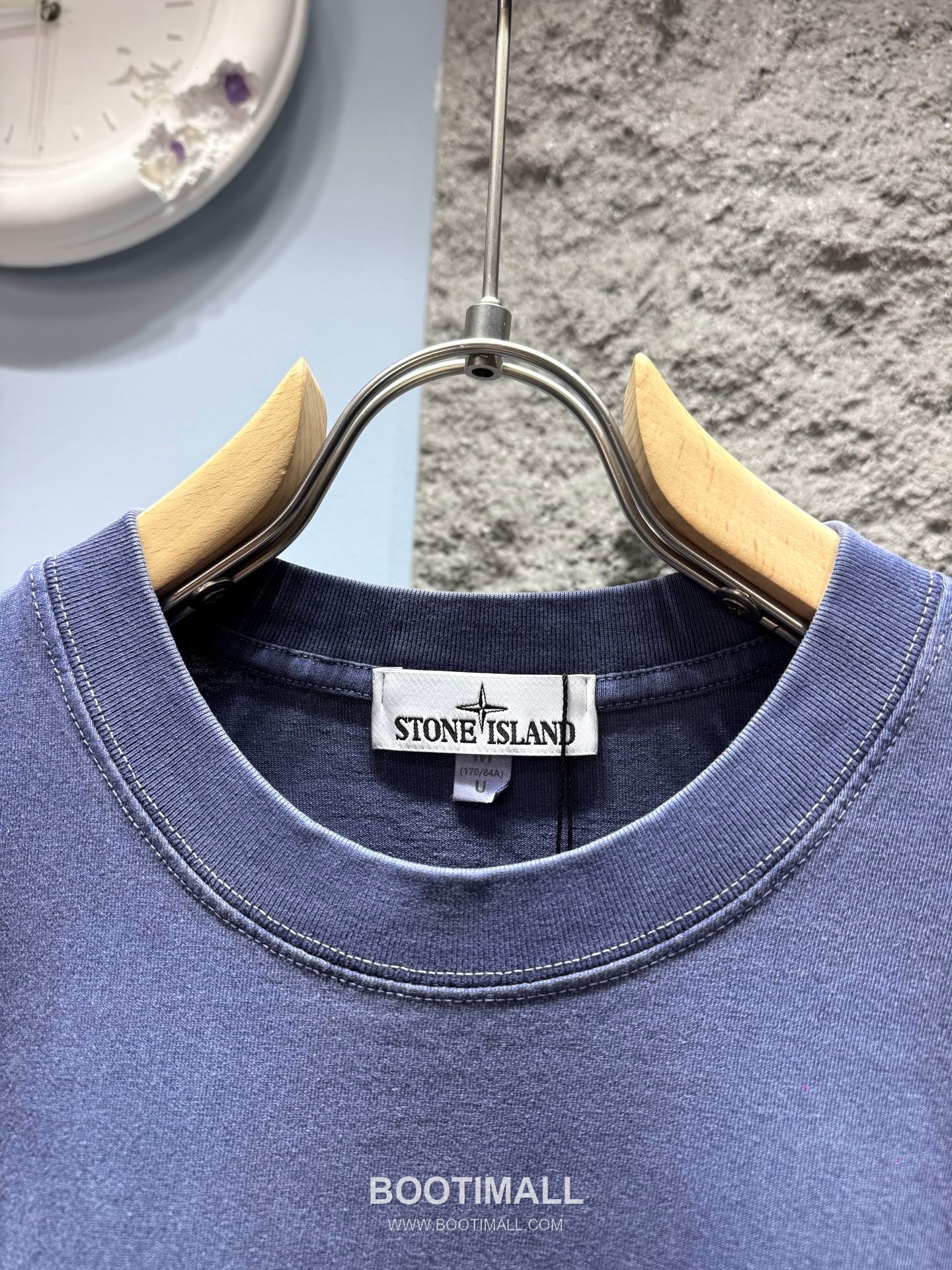 Stone Island SS26 Compass Logo Print Heavy Cotton T-Shirt 스톤아일랜드 SS26 컴퍼스 로고 프린트 헤비 코튼 티셔츠 WG26881 2