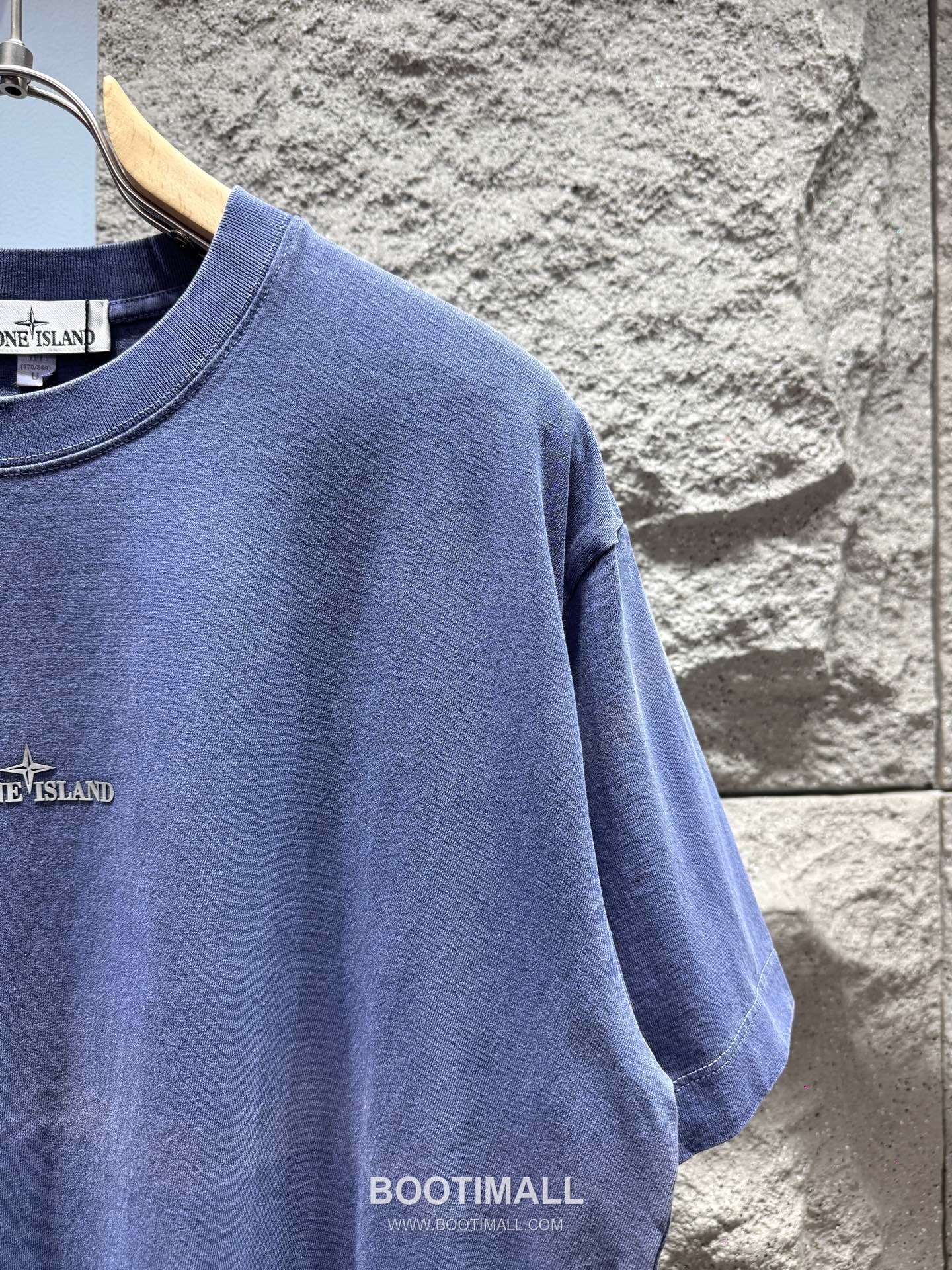 Stone Island SS26 Compass Logo Print Heavy Cotton T-Shirt 스톤아일랜드 SS26 컴퍼스 로고 프린트 헤비 코튼 티셔츠 WG26881 3