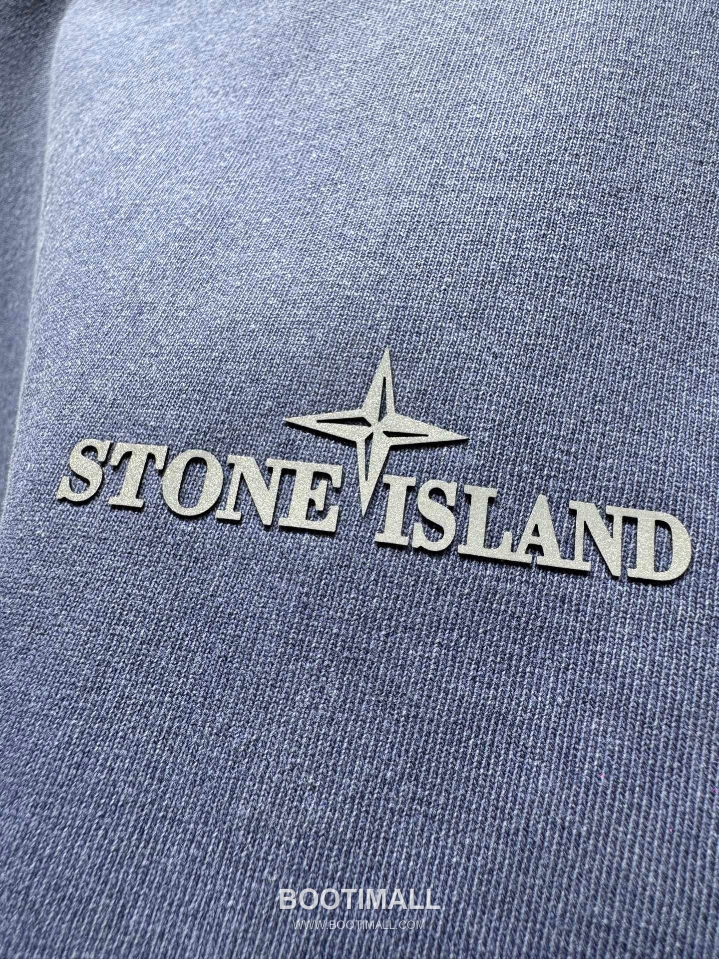 Stone Island SS26 Compass Logo Print Heavy Cotton T-Shirt 스톤아일랜드 SS26 컴퍼스 로고 프린트 헤비 코튼 티셔츠 WG26881 4
