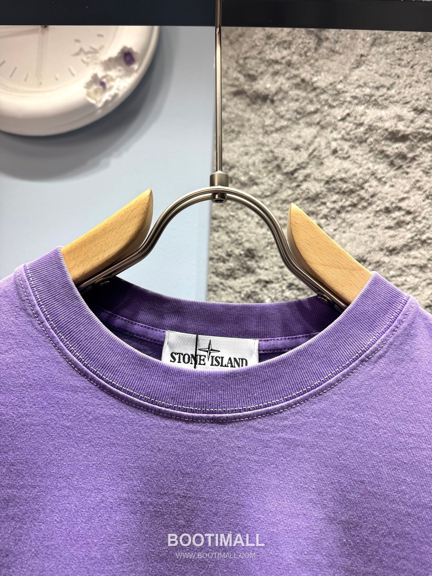 Stone Island SS26 Compass Logo Print Heavy Cotton T-Shirt 스톤아일랜드 SS26 컴퍼스 로고 프린트 헤비 코튼 티셔츠 WG26881 2