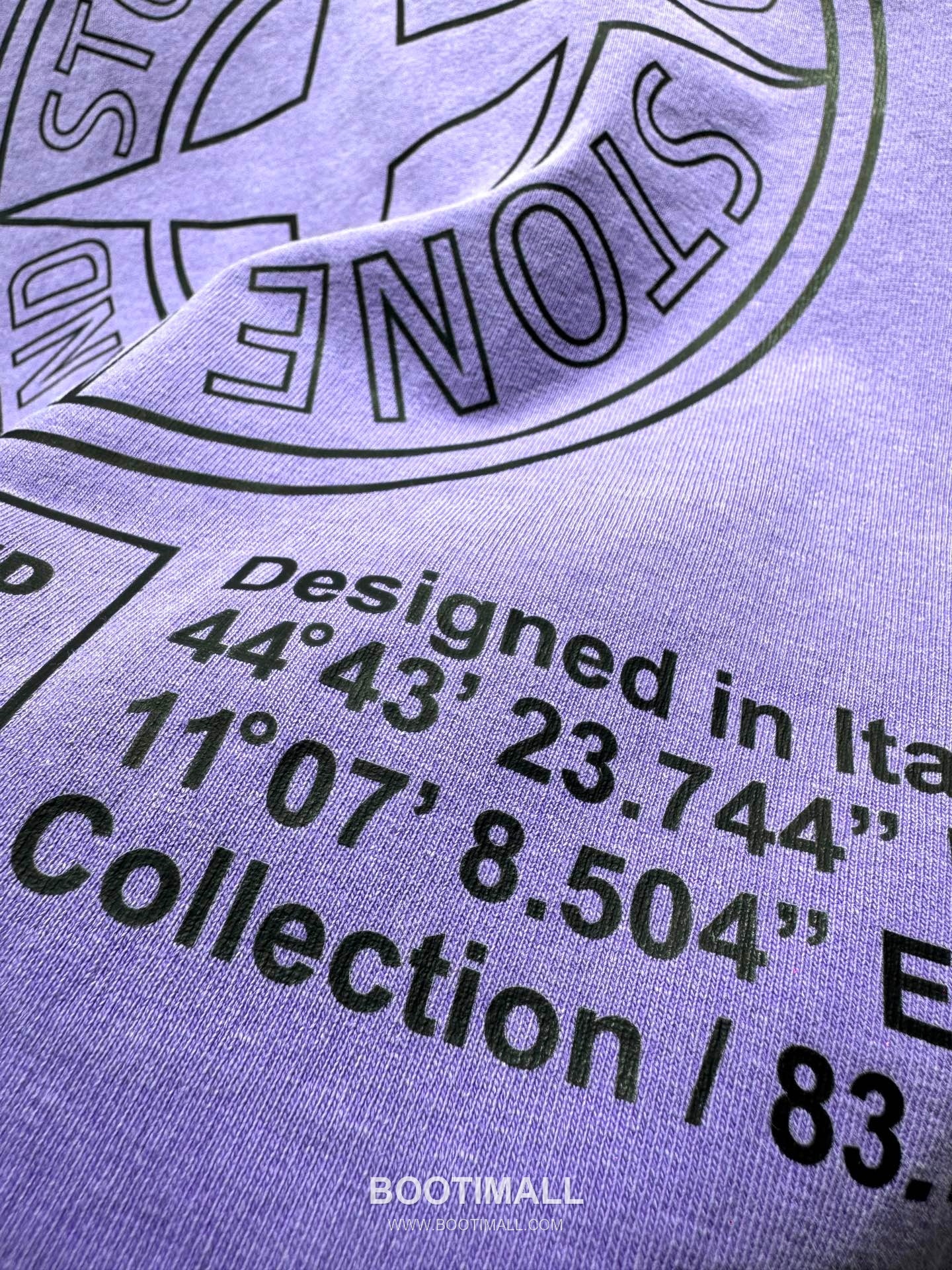 Stone Island SS26 Compass Logo Print Heavy Cotton T-Shirt 스톤아일랜드 SS26 컴퍼스 로고 프린트 헤비 코튼 티셔츠 WG26881 8