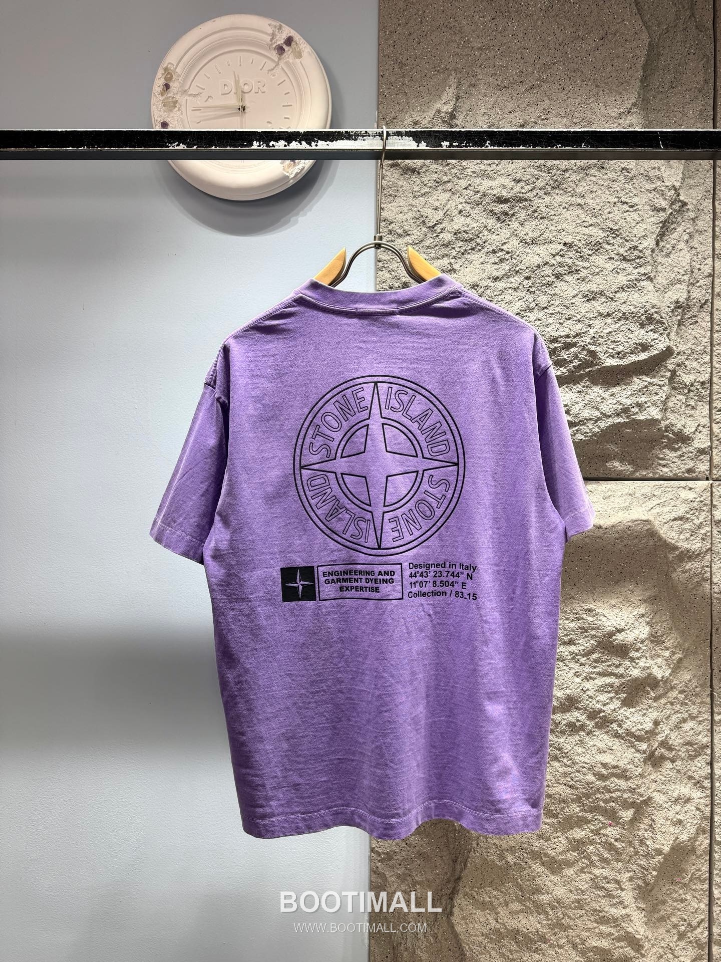 Stone Island SS26 Compass Logo Print Heavy Cotton T-Shirt 스톤아일랜드 SS26 컴퍼스 로고 프린트 헤비 코튼 티셔츠 WG26881 9