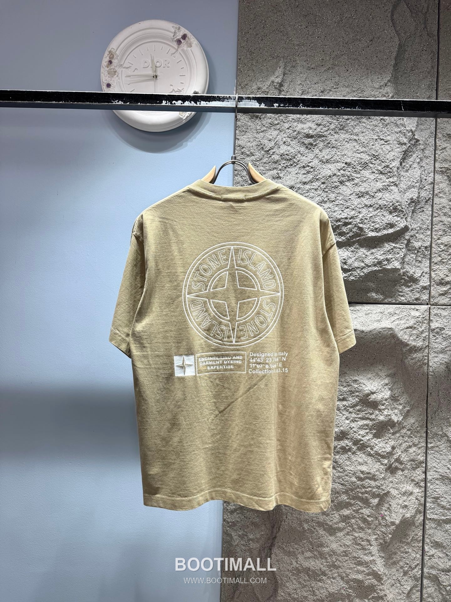 Stone Island SS26 Compass Logo Print Heavy Cotton T-Shirt 스톤아일랜드 SS26 컴퍼스 로고 프린트 헤비 코튼 티셔츠 WG26881 9