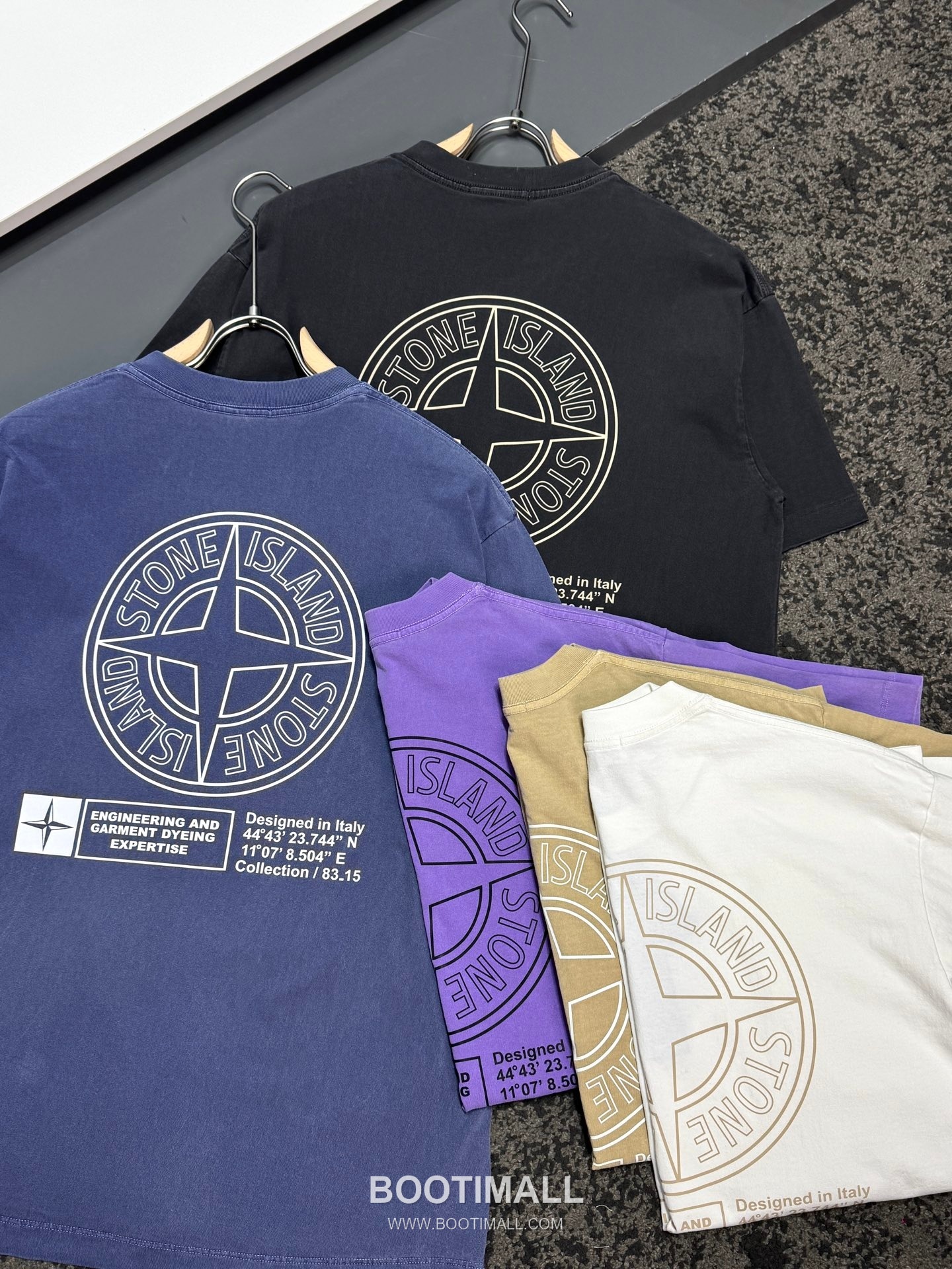 Stone Island SS26 Compass Logo Print Heavy Cotton T-Shirt 스톤아일랜드 SS26 컴퍼스 로고 프린트 헤비 코튼 티셔츠 WG26881 8