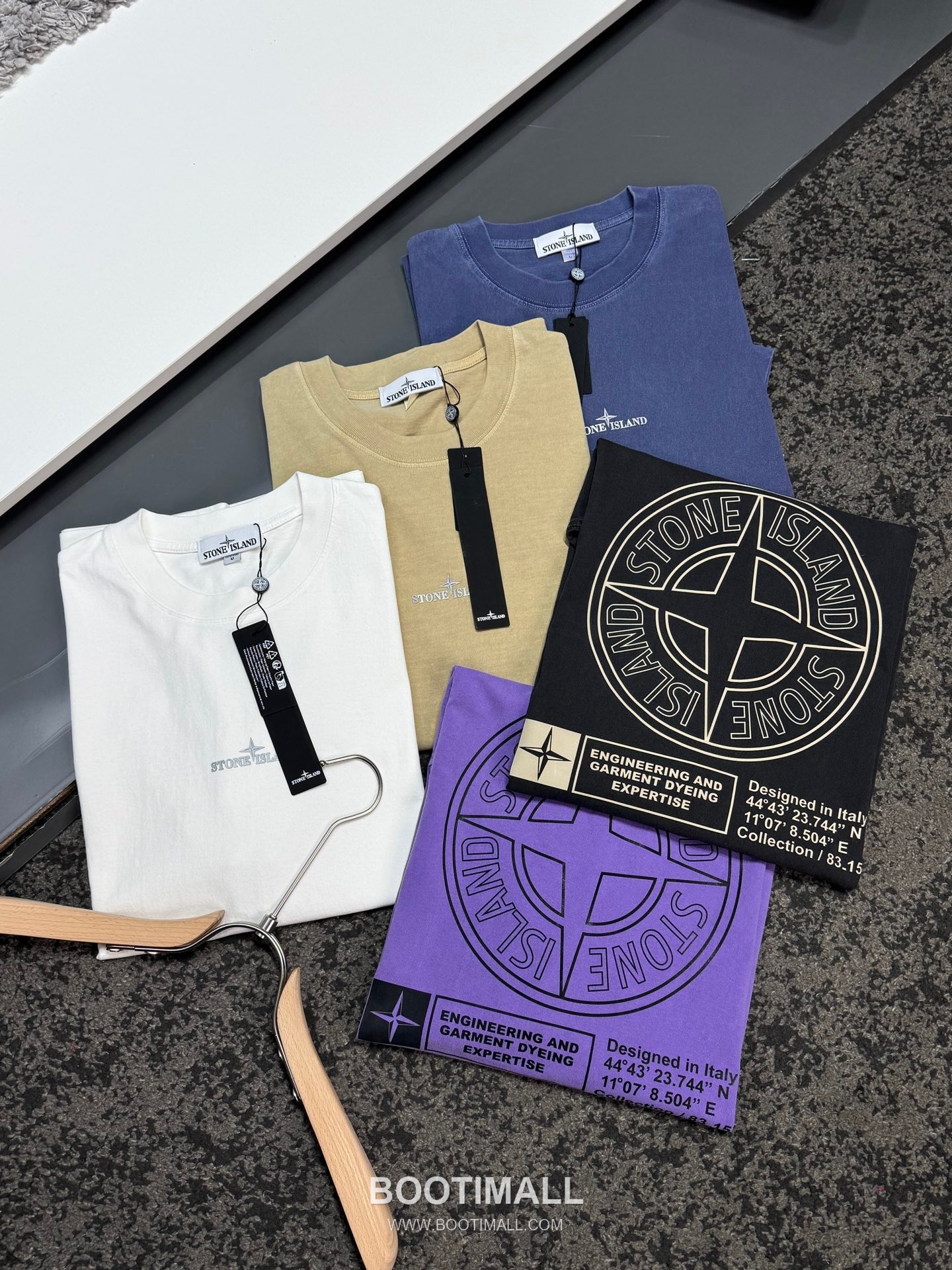 Stone Island SS26 Compass Logo Print Heavy Cotton T-Shirt 스톤아일랜드 SS26 컴퍼스 로고 프린트 헤비 코튼 티셔츠 WG26881 9
