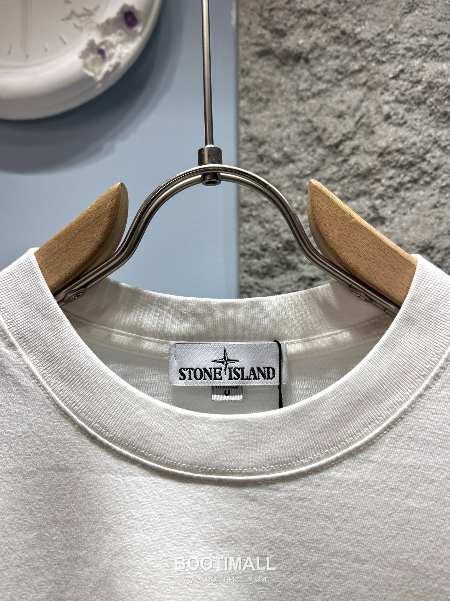 Stone Island SS26 Compass Logo Print Heavy Cotton T-Shirt 스톤아일랜드 SS26 컴퍼스 로고 프린트 헤비 코튼 티셔츠 WG26881 11