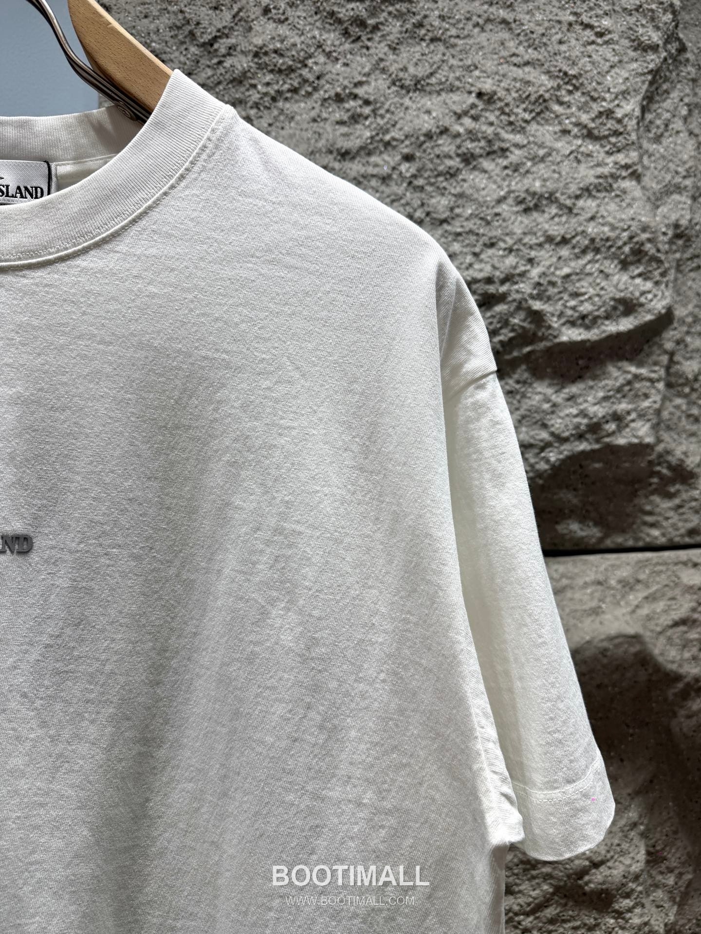 Stone Island SS26 Compass Logo Print Heavy Cotton T-Shirt 스톤아일랜드 SS26 컴퍼스 로고 프린트 헤비 코튼 티셔츠 WG26881 13