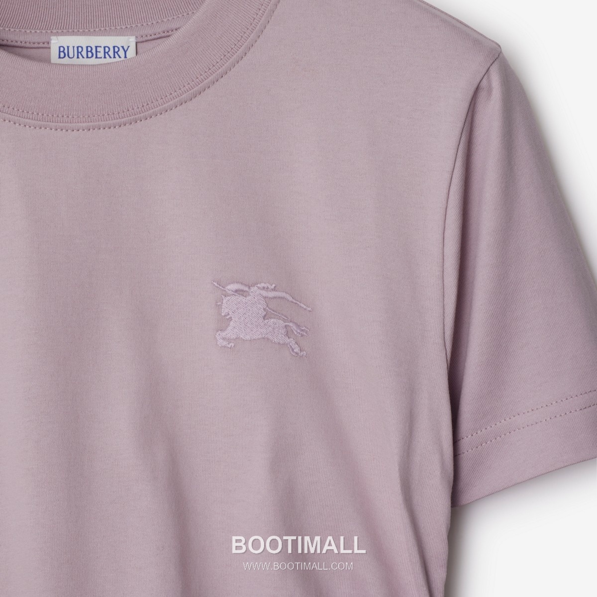 Burberry SS26 Check Panel Pleated Cotton T-Shirt 버버리 SS26 체크 패널 플리츠 코튼 티셔츠 2