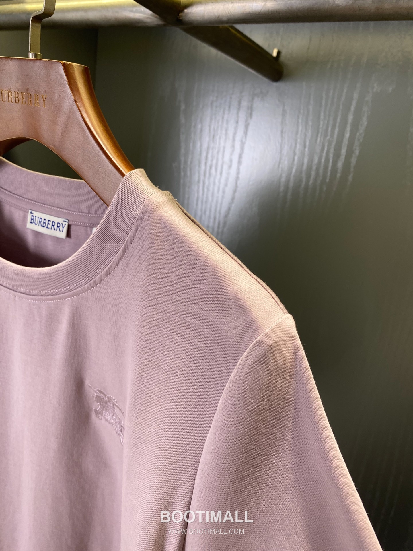 Burberry SS26 Check Panel Pleated Cotton T-Shirt 버버리 SS26 체크 패널 플리츠 코튼 티셔츠 6