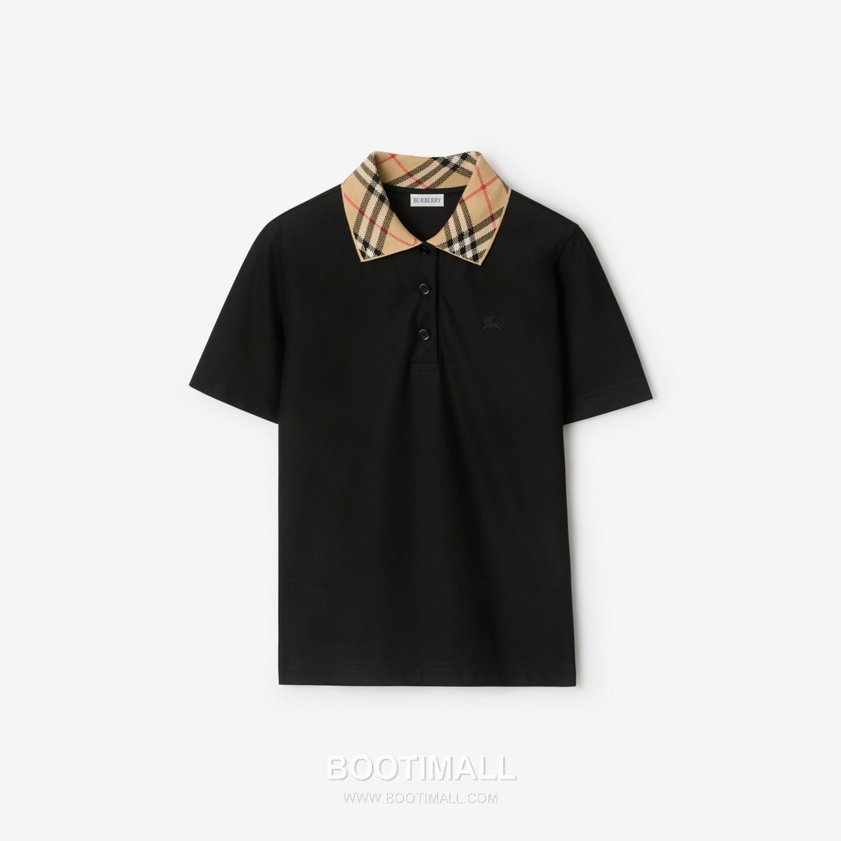 Burberry Check Collar Cotton Piqué Polo Shirt 버버리 체크 칼라 코튼 피케 폴로 셔츠 7