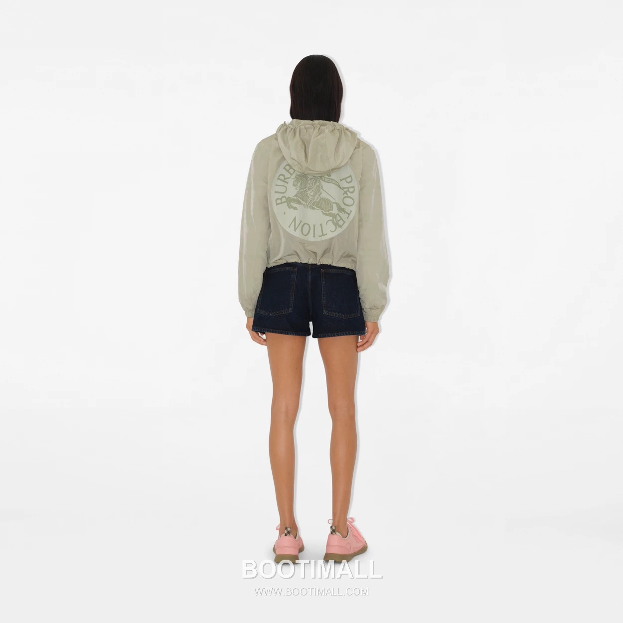 Burberry EKD Print Lightweight Nylon Hooded Jacket 버버리 EKD 프린트 라이트웨이트 나일론 후드 재킷 4