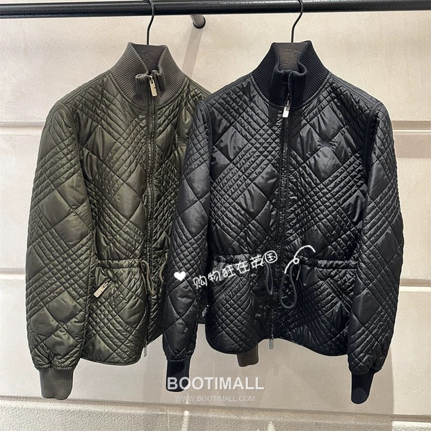 Burberry Mini Check Quilted Nylon Hooded Jacket 버버리 미니 체크 퀼팅 나일론 후드 재킷 2
