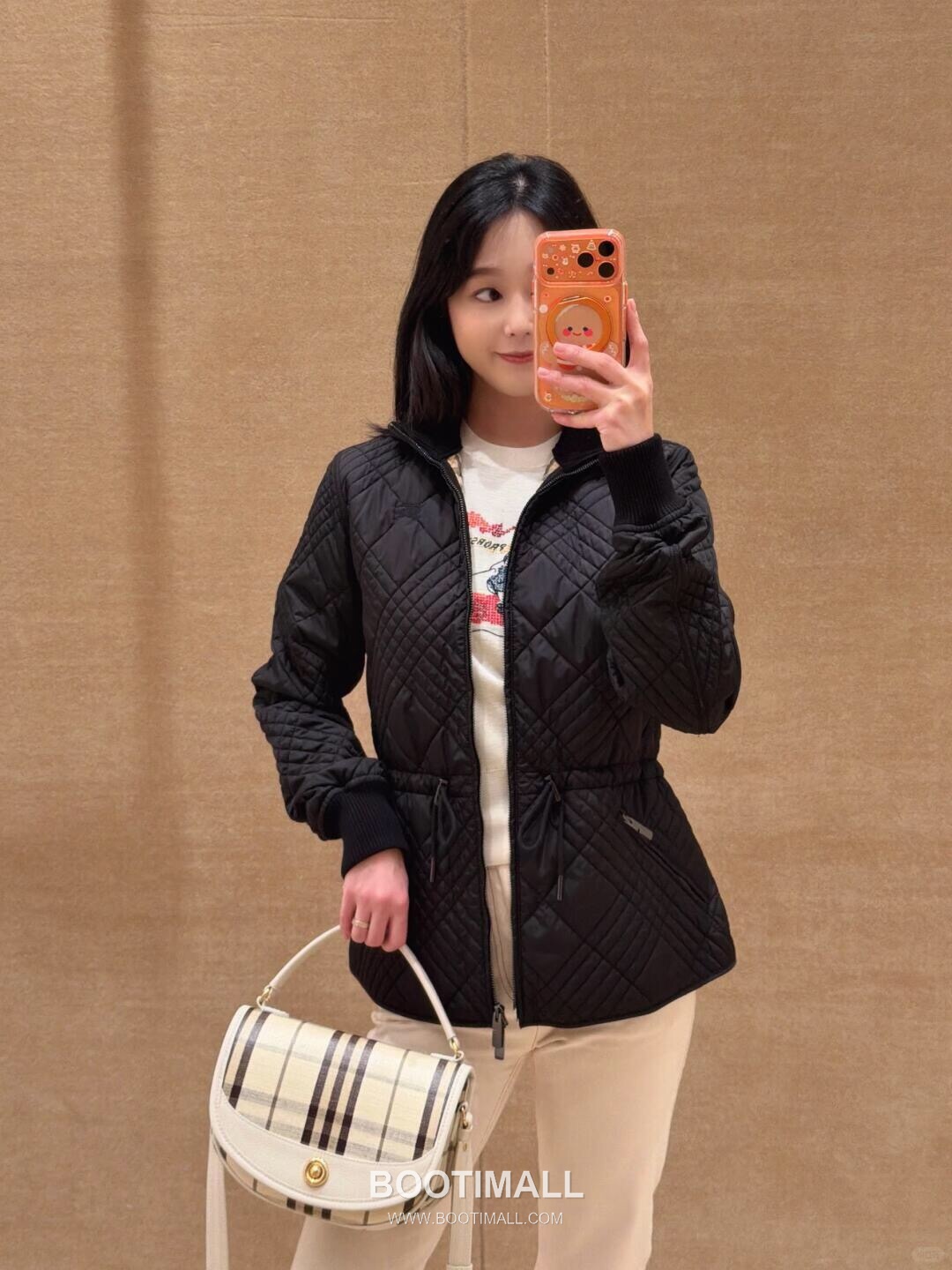 Burberry Mini Check Quilted Nylon Hooded Jacket 버버리 미니 체크 퀼팅 나일론 후드 재킷 5