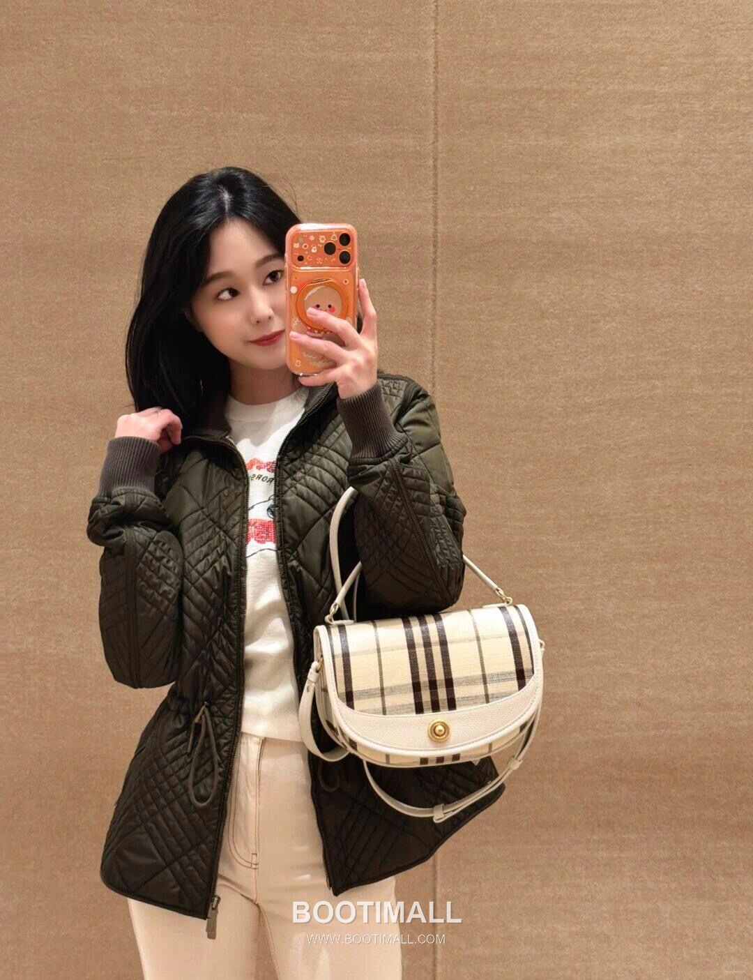 Burberry Mini Check Quilted Nylon Hooded Jacket 버버리 미니 체크 퀼팅 나일론 후드 재킷 6