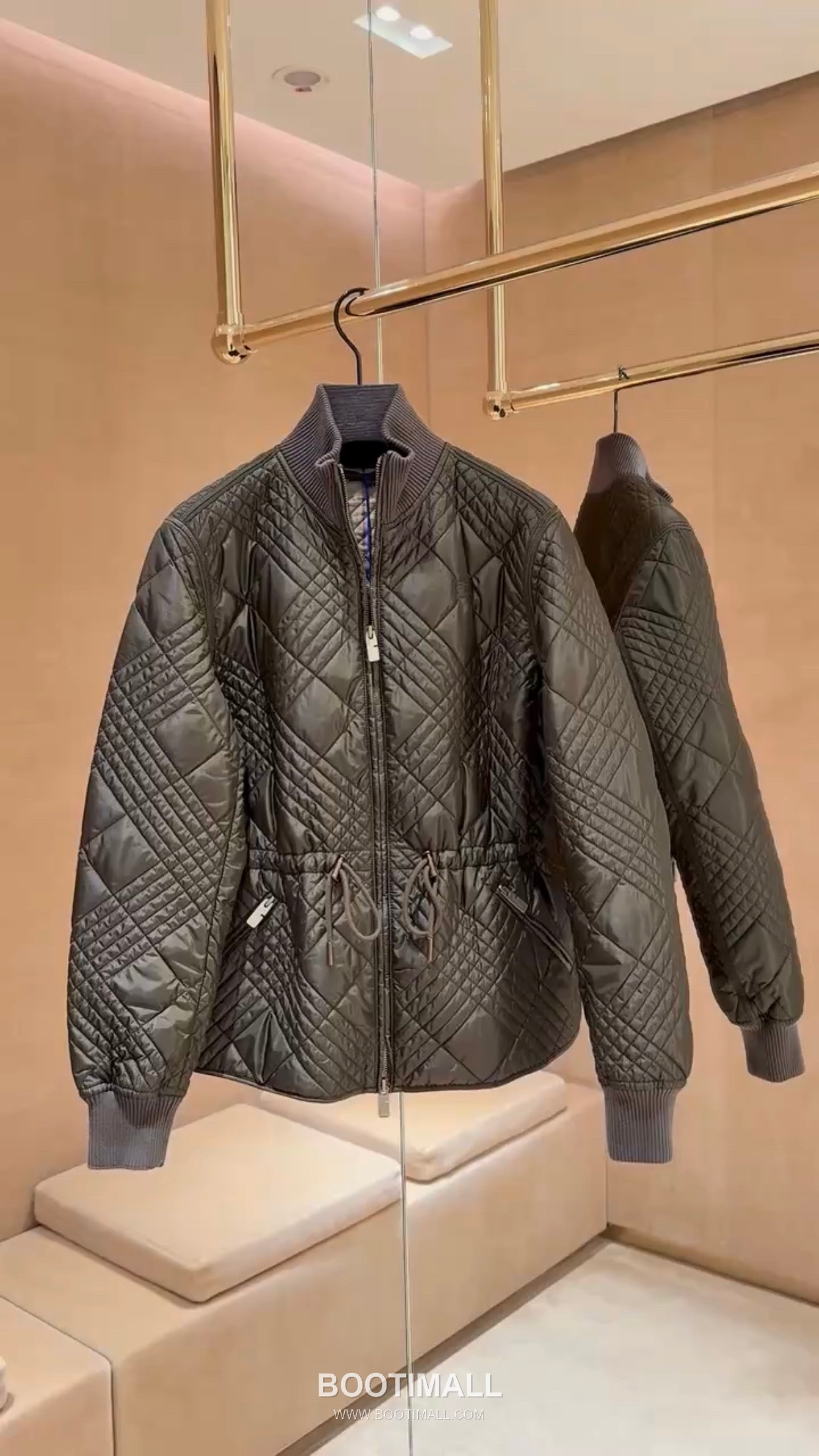 Burberry Mini Check Quilted Nylon Hooded Jacket 버버리 미니 체크 퀼팅 나일론 후드 재킷 9