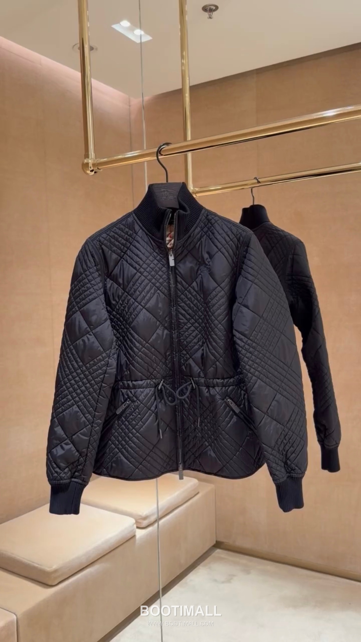 Burberry Mini Check Quilted Nylon Hooded Jacket 버버리 미니 체크 퀼팅 나일론 후드 재킷 12