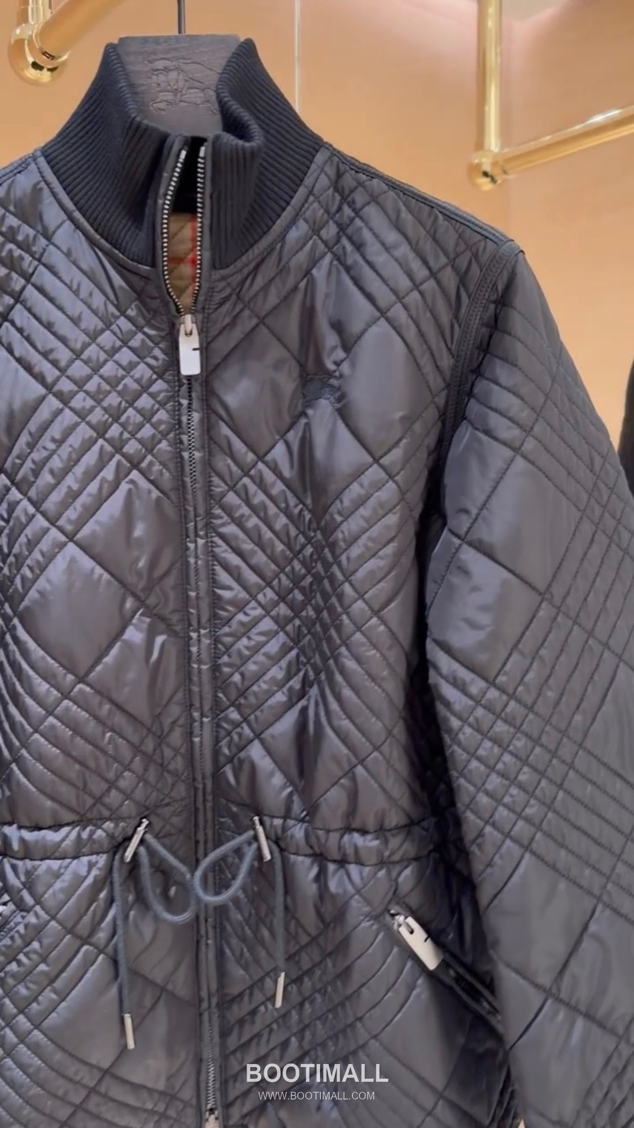 Burberry Mini Check Quilted Nylon Hooded Jacket 버버리 미니 체크 퀼팅 나일론 후드 재킷 13