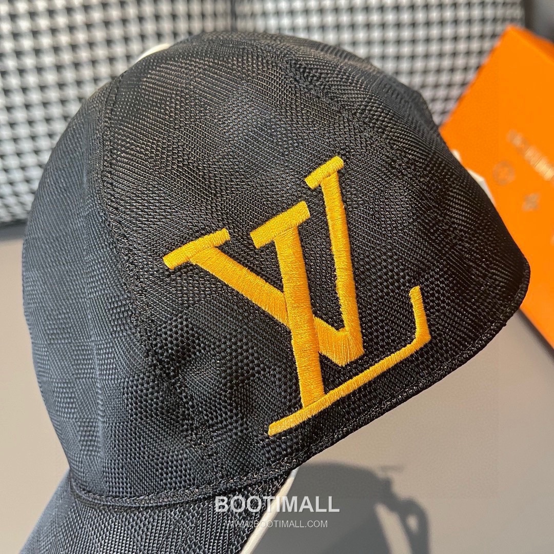 Louis Vuitton Damier Canvas Leather Strap Baseball Cap 루이비통 다미에 캔버스 가죽 스트랩 베이스볼 캡 56cm 5