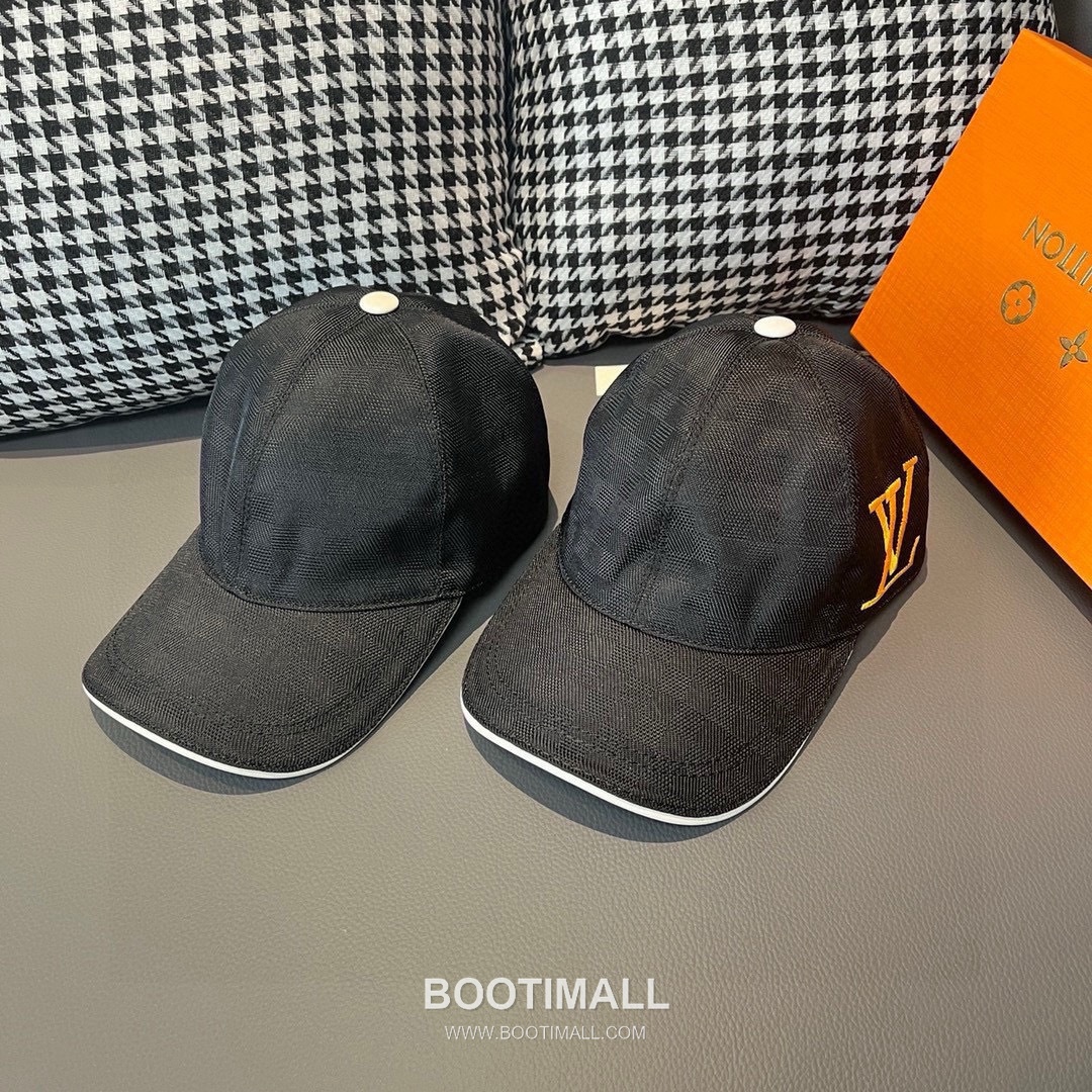 Louis Vuitton Damier Canvas Leather Strap Baseball Cap 루이비통 다미에 캔버스 가죽 스트랩 베이스볼 캡 56cm 9