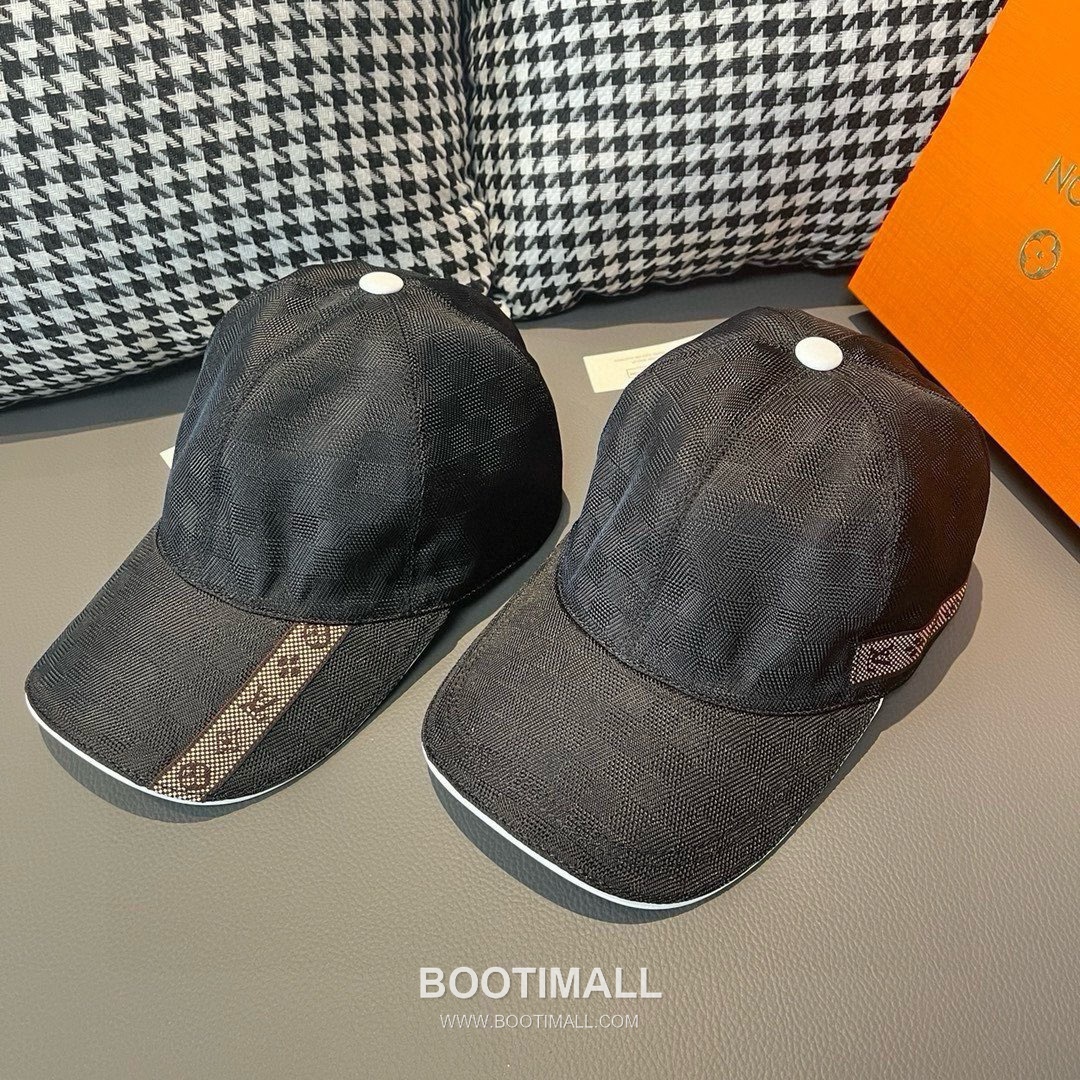 Louis Vuitton Damier Canvas Leather Strap Baseball Cap 루이비통 다미에 캔버스 가죽 스트랩 베이스볼 캡 56cm 9