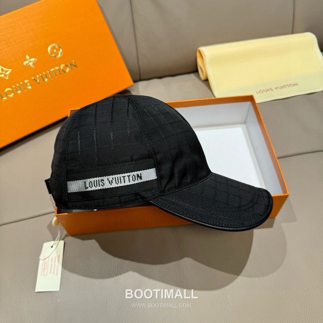 Louis Vuitton Damier Canvas Leather Strap Baseball Cap 루이비통 다미에 캔버스 가죽 스트랩 베이스볼 캡 56cm 5