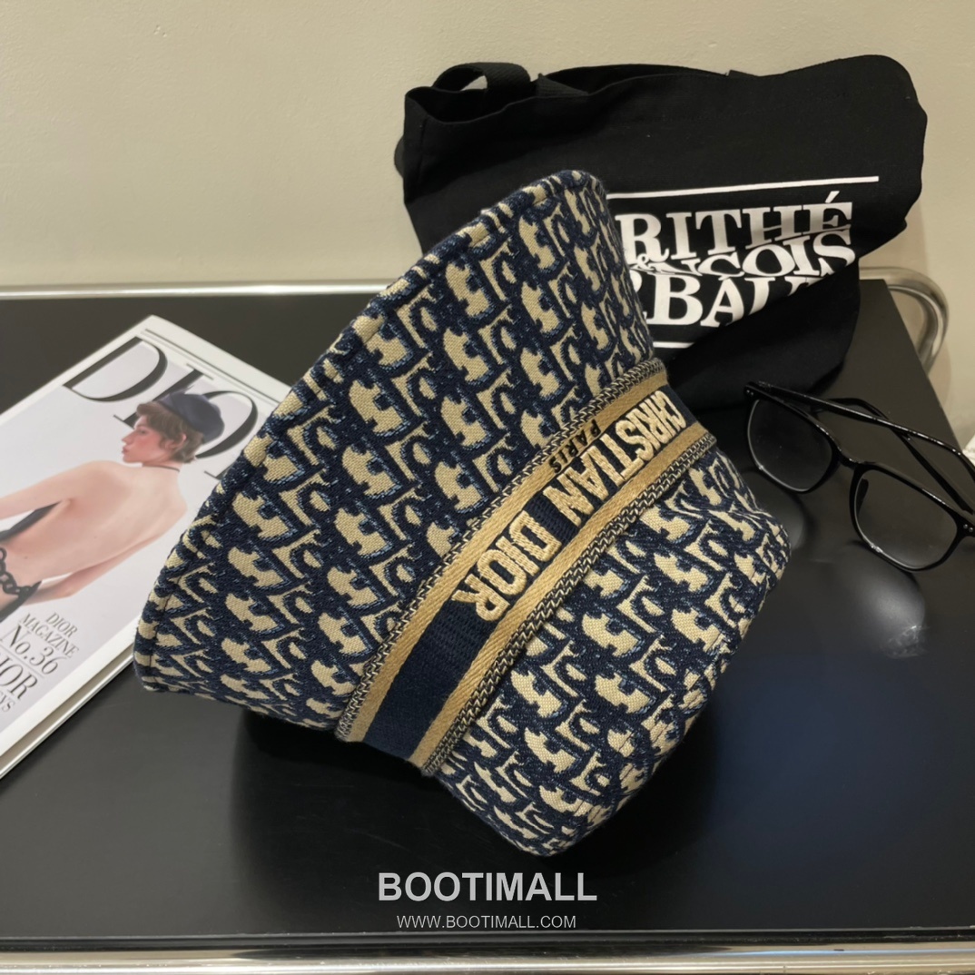 Dior Logo Linen Cotton Blend Bucket Hat 디올 로고 린넨 코튼 혼방 버킷 햇 56cm 6