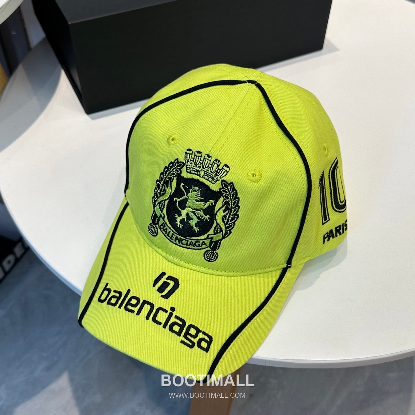 Balenciaga Embroidered Logo Cotton Baseball Cap 발렌시아가 자수 로고 코튼 베이스볼 캡 56cm 3