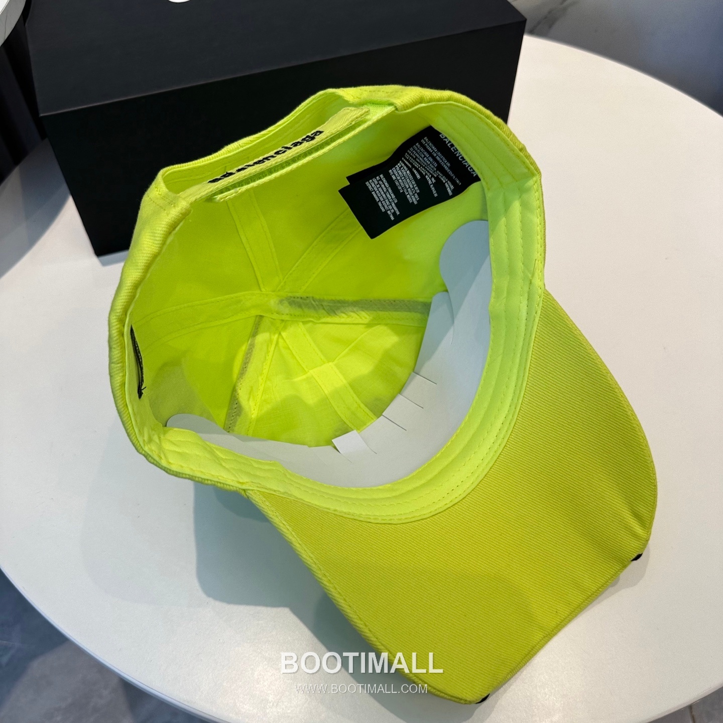 Balenciaga Embroidered Logo Cotton Baseball Cap 발렌시아가 자수 로고 코튼 베이스볼 캡 56cm 5