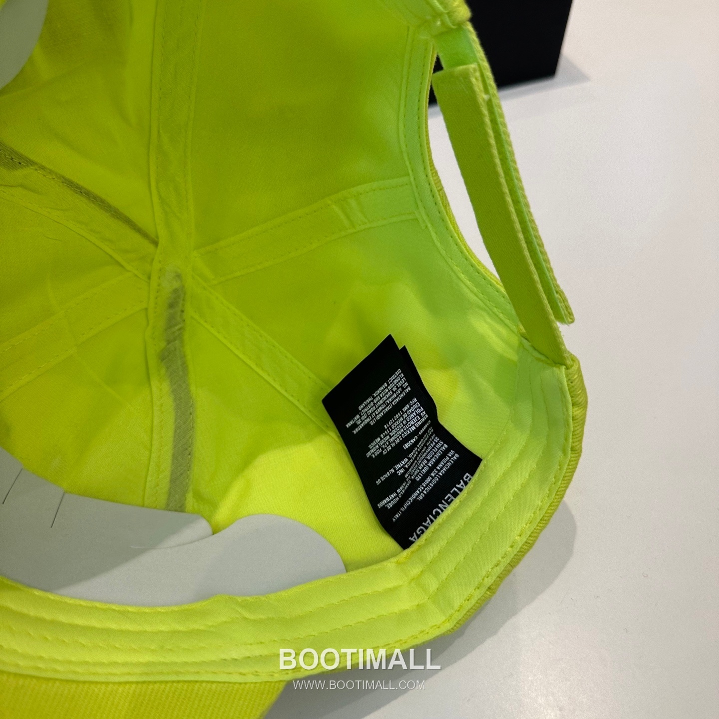 Balenciaga Embroidered Logo Cotton Baseball Cap 발렌시아가 자수 로고 코튼 베이스볼 캡 56cm 7