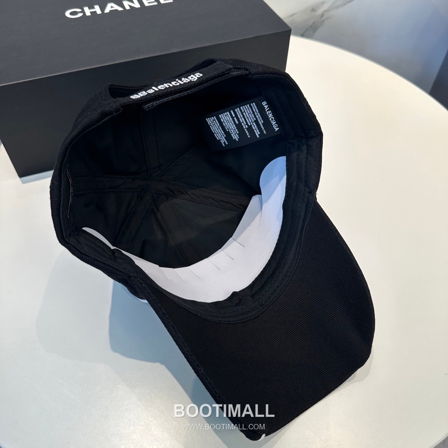 Balenciaga Embroidered Logo Cotton Baseball Cap 발렌시아가 자수 로고 코튼 베이스볼 캡 56cm 7