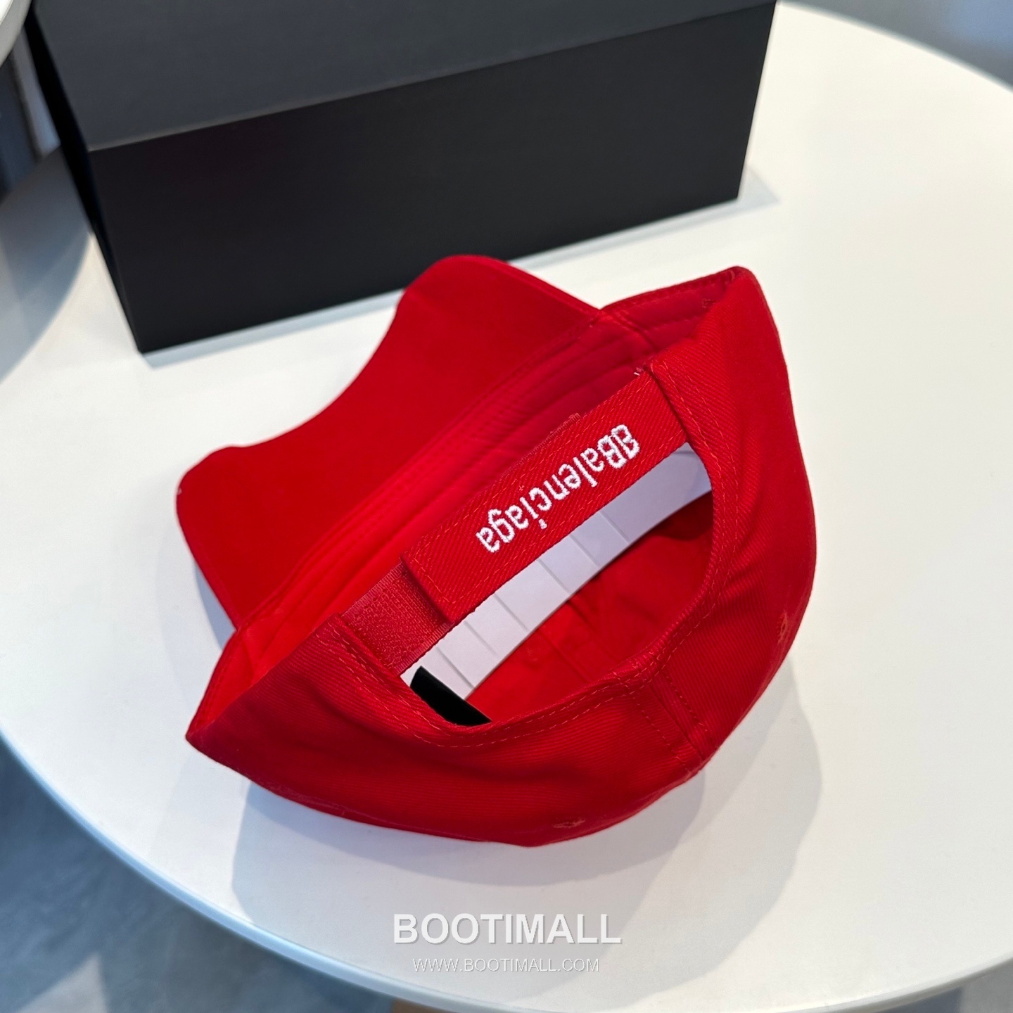 Balenciaga Embroidered Logo Cotton Baseball Cap 발렌시아가 자수 로고 코튼 베이스볼 캡 56cm 3