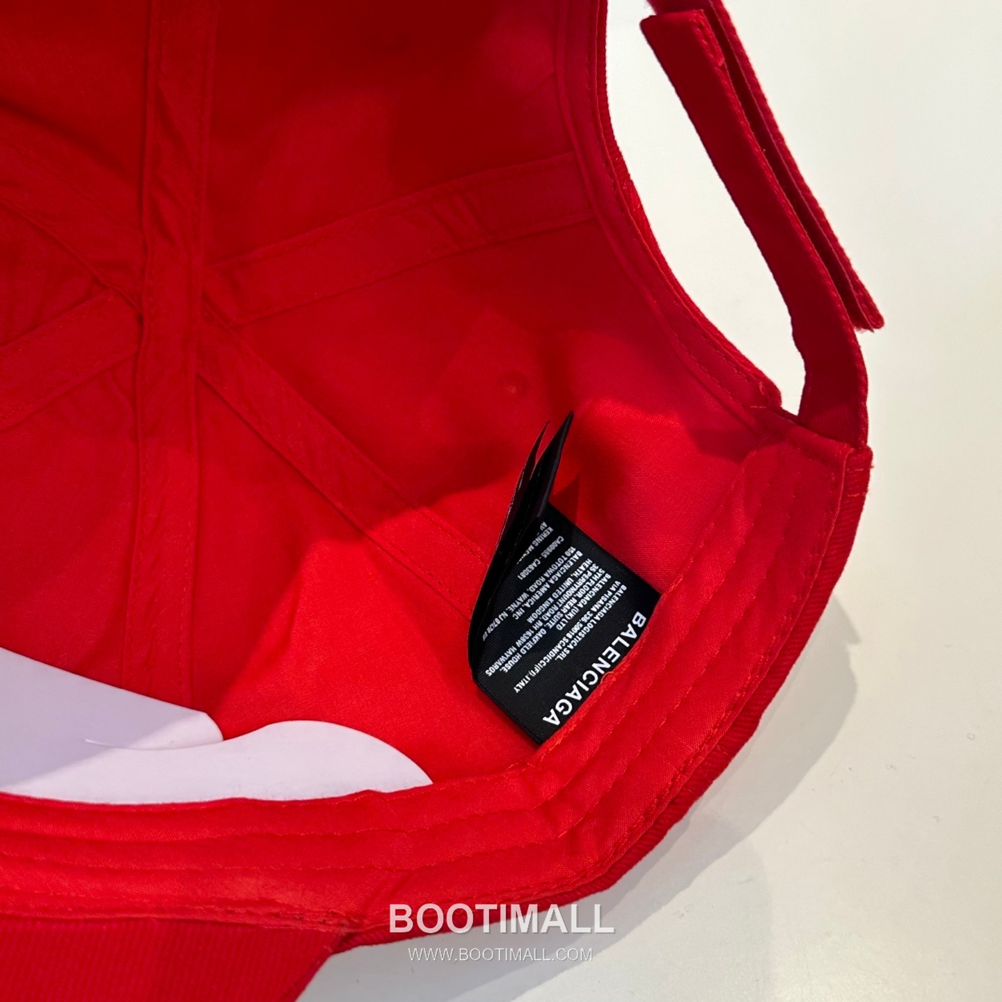 Balenciaga Embroidered Logo Cotton Baseball Cap 발렌시아가 자수 로고 코튼 베이스볼 캡 56cm 7