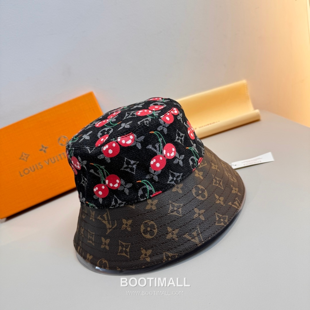 Louis Vuitton Monogram Denim Jacquard Cotton Lining Bucket Hat 루이비통 모노그램 데님 자카드 코튼 안감 버킷 햇 57cm 1