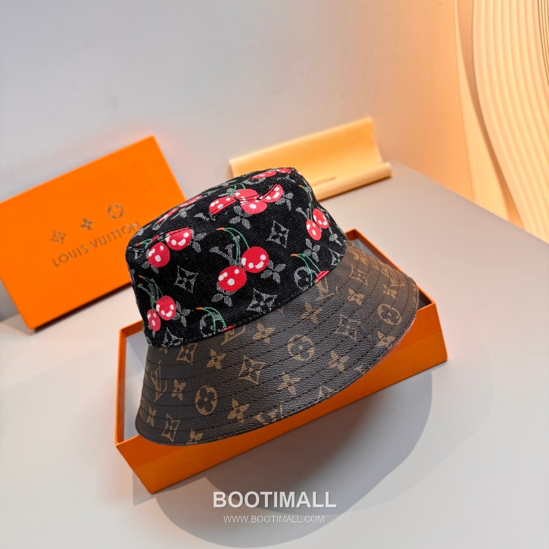 Louis Vuitton Monogram Denim Jacquard Cotton Lining Bucket Hat 루이비통 모노그램 데님 자카드 코튼 안감 버킷 햇 57cm 2