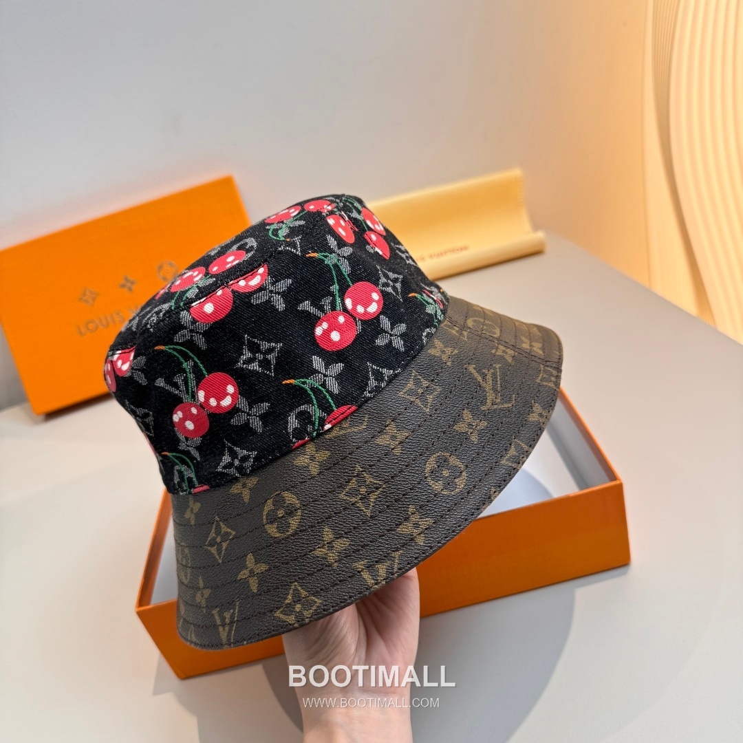 Louis Vuitton Monogram Denim Jacquard Cotton Lining Bucket Hat 루이비통 모노그램 데님 자카드 코튼 안감 버킷 햇 57cm 4