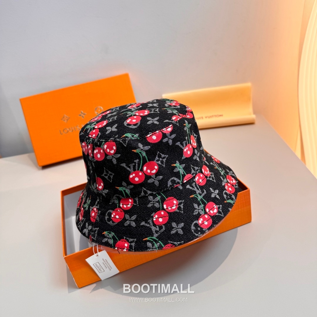 Louis Vuitton Monogram Denim Jacquard Cotton Lining Bucket Hat 루이비통 모노그램 데님 자카드 코튼 안감 버킷 햇 57cm 1
