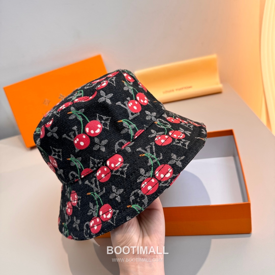 Louis Vuitton Monogram Denim Jacquard Cotton Lining Bucket Hat 루이비통 모노그램 데님 자카드 코튼 안감 버킷 햇 57cm 3