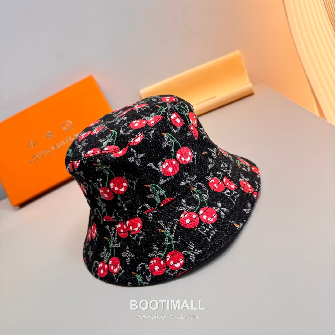 Louis Vuitton Monogram Denim Jacquard Cotton Lining Bucket Hat 루이비통 모노그램 데님 자카드 코튼 안감 버킷 햇 57cm 5