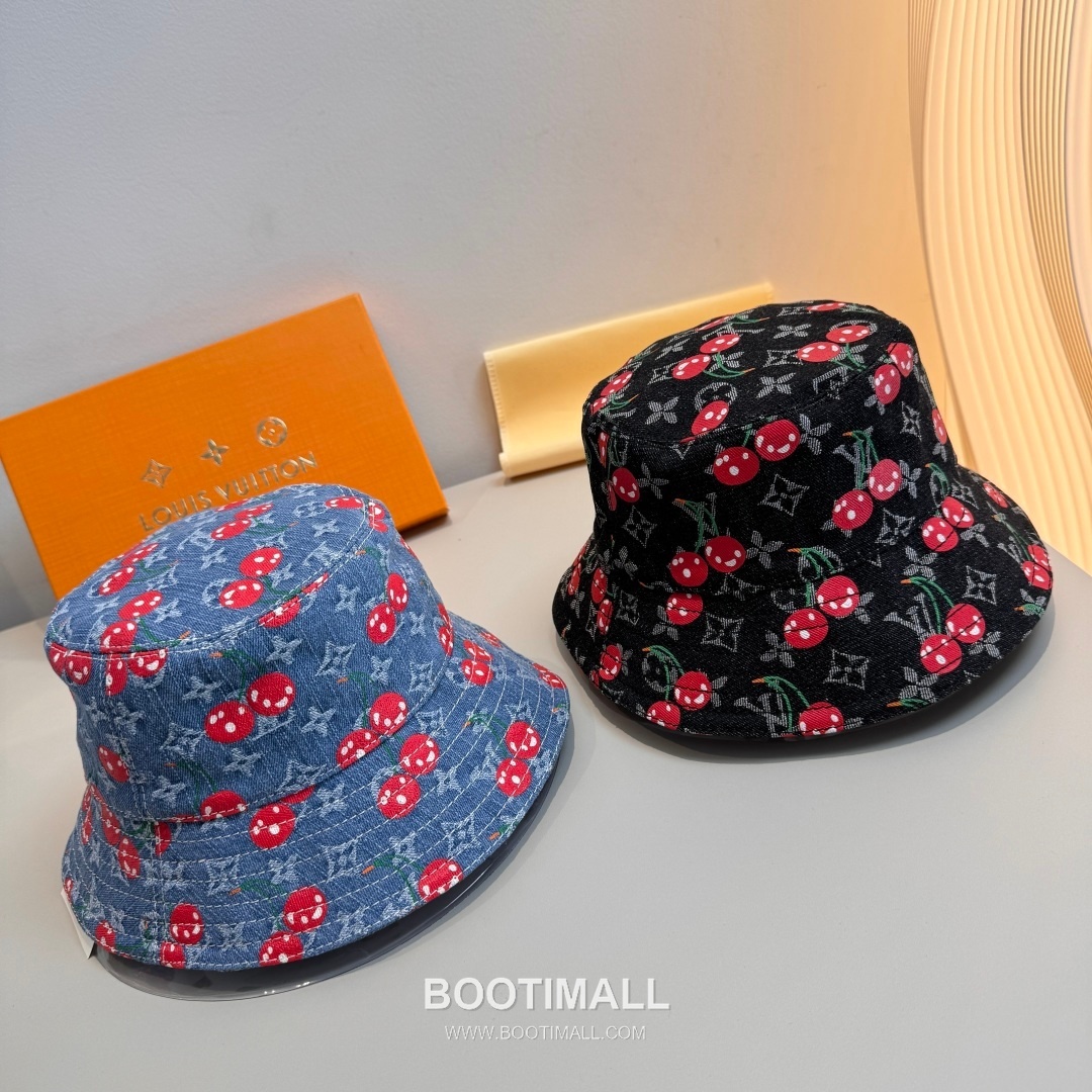 Louis Vuitton Monogram Denim Jacquard Cotton Lining Bucket Hat 루이비통 모노그램 데님 자카드 코튼 안감 버킷 햇 57cm 9
