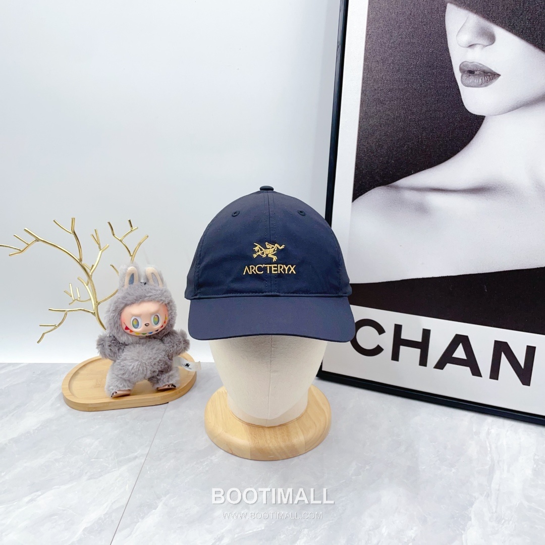 Arc'teryx Embroidered Logo Quick Dry Fabric Baseball Cap 아크테릭스 자수 로고 기능성 원단 베이스볼 캡 56cm 1