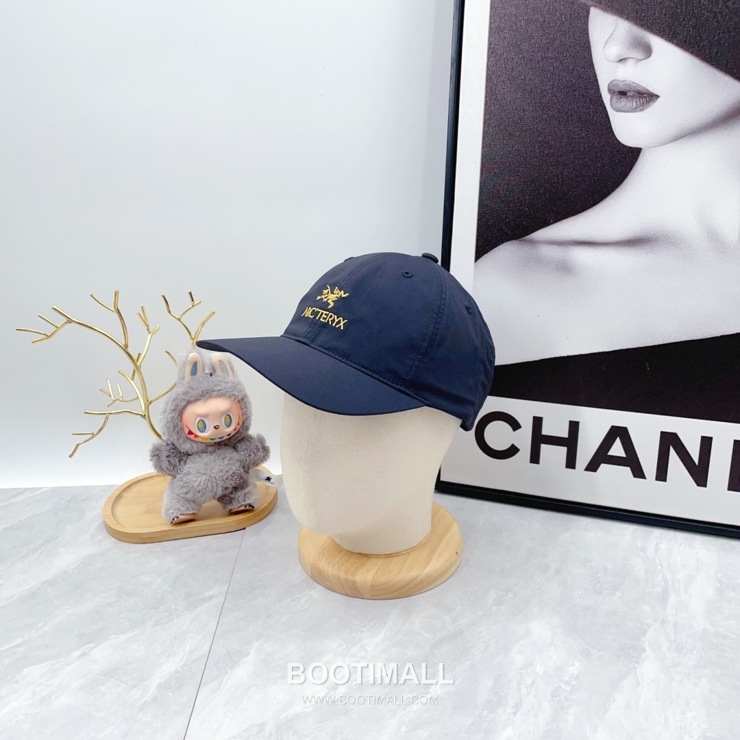 Arc'teryx Embroidered Logo Quick Dry Fabric Baseball Cap 아크테릭스 자수 로고 기능성 원단 베이스볼 캡 56cm 2