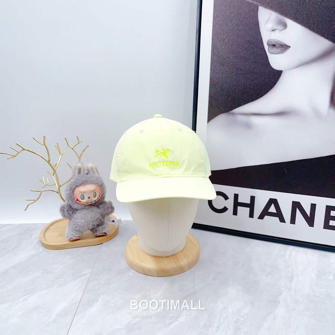 Arc'teryx Embroidered Logo Quick Dry Fabric Baseball Cap 아크테릭스 자수 로고 기능성 원단 베이스볼 캡 56cm 1