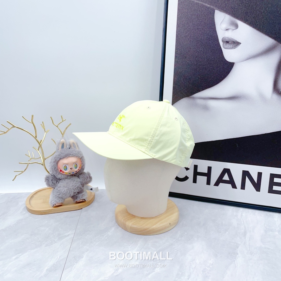 Arc'teryx Embroidered Logo Quick Dry Fabric Baseball Cap 아크테릭스 자수 로고 기능성 원단 베이스볼 캡 56cm 2